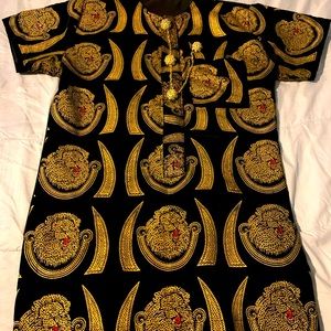 Vintage African Print Clothing